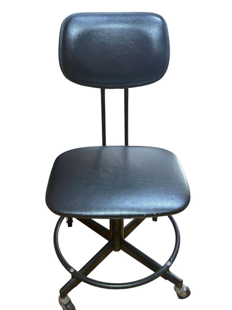 昭和レトロ×インダストリアル　武藤工業 製図用チェア／デスクチェア／ヴィンテージ