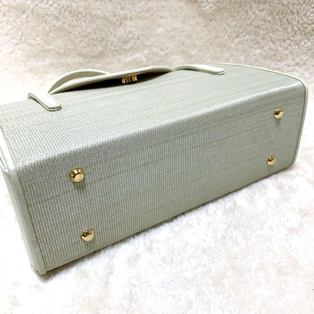 【希少】 衿秀 貴婦人 ホースヘアバッグ ハンドバッグ 和装 着物 革 日本製