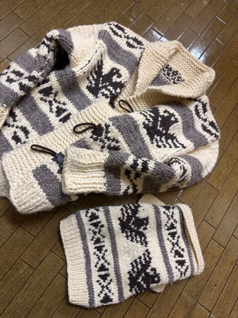 犬用&飼主様メンズ　お揃いカウチンセット