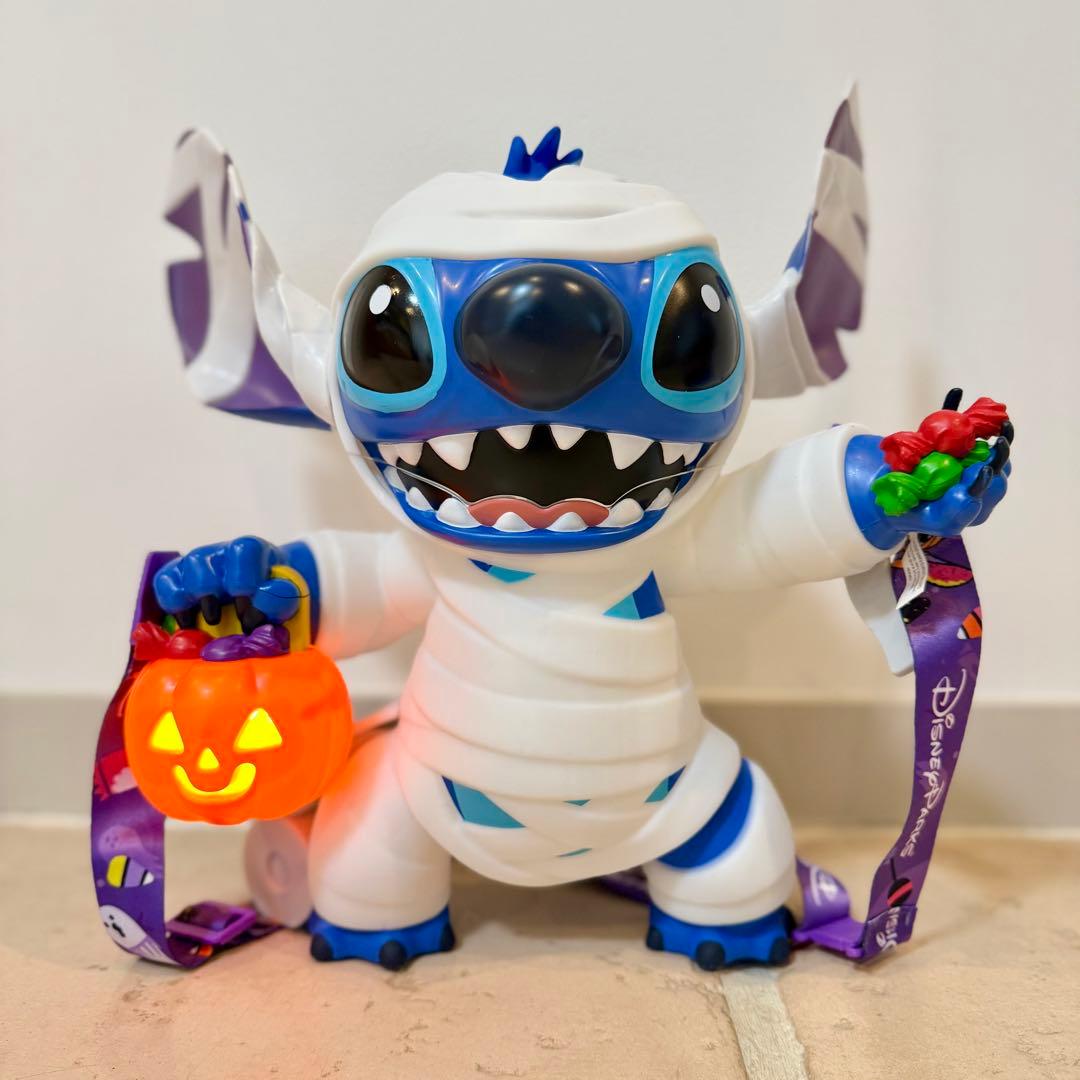 【US限定】ハロウィン スティッチ ポップコーンバケット おまけ付き