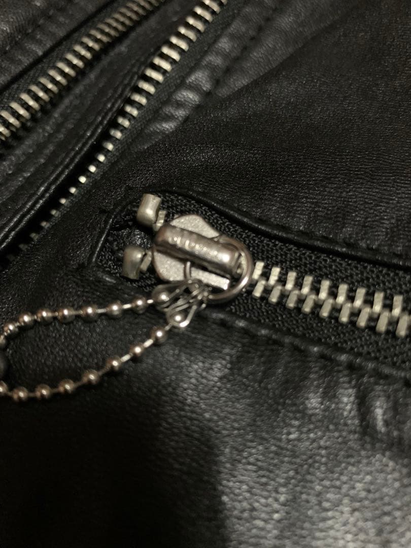 シングルライダースジャケットM美品