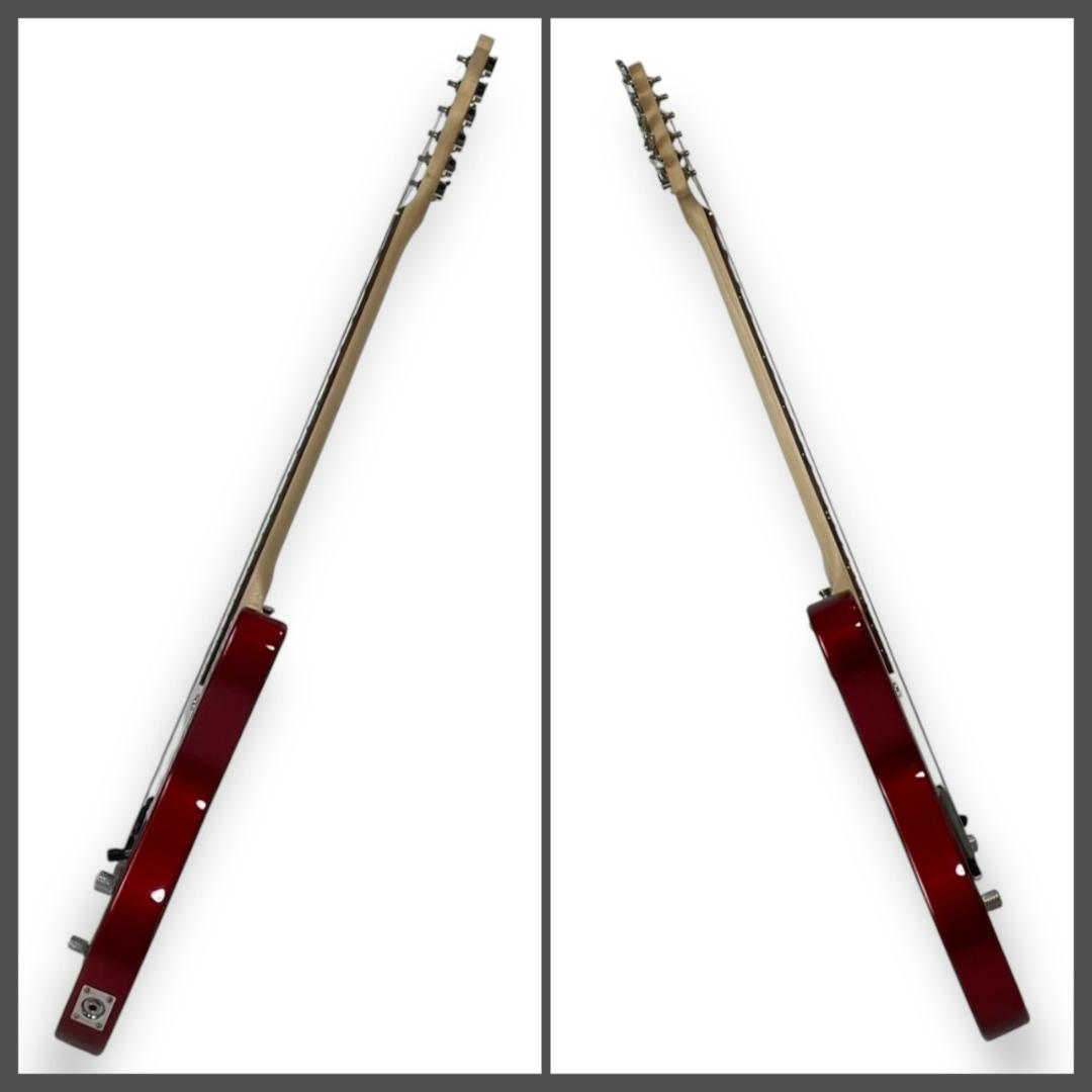 極美品 バッカス ギター BTE-1/R CAR キャンディアップツレッド