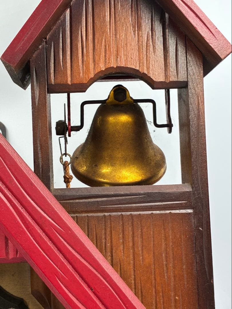 CITIZEN シチズン 鳩時計 山羊 小屋 少女 振り子時計 ポッポ時計