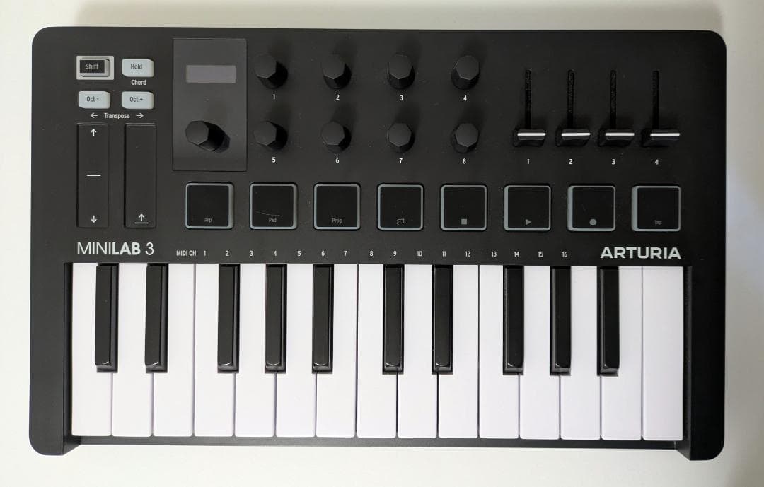 Arturia MiniLab 3 Black MIDIキーボード