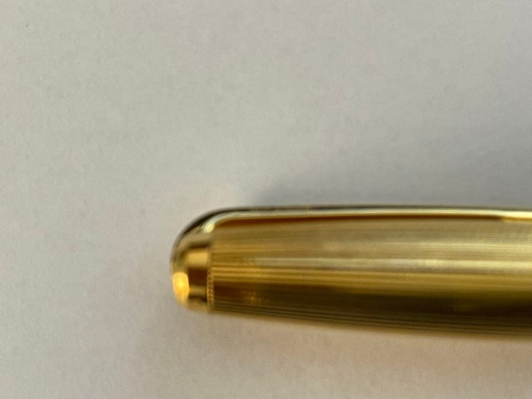 S.T Dupont オランピオ ゴールド ストライプボールペン