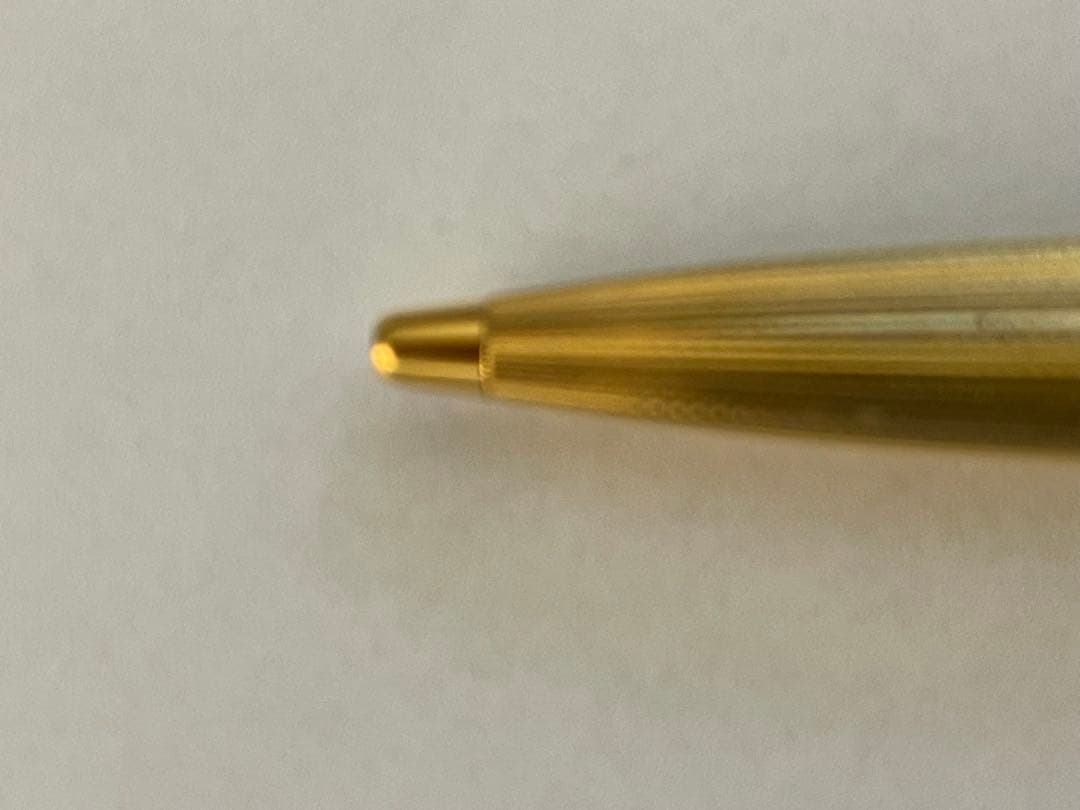 S.T Dupont オランピオ ゴールド ストライプボールペン