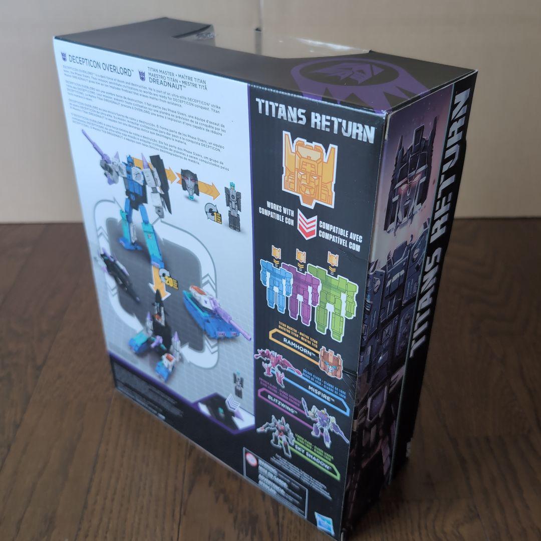 未開封 トランスフォーマー　タイタンズリターン　オーバーロード