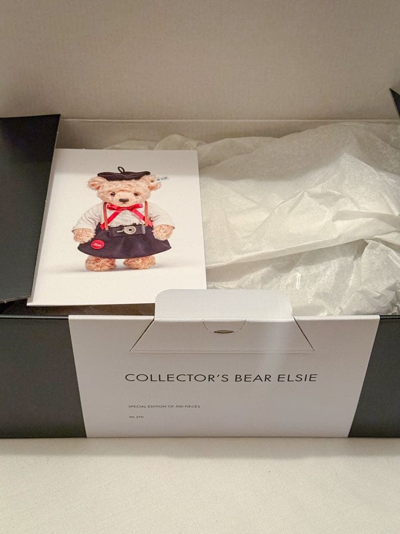 新品 未使用品 ライカ100周年 シュタイフ×ライカ Elsie & Ernst