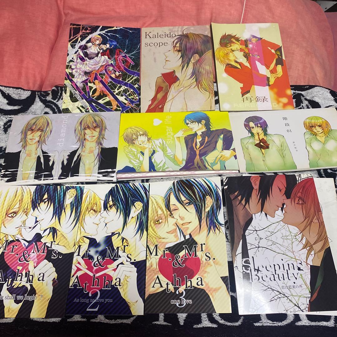 ガンダムSEED＆DESTINY アスカガ　言片虹日/蝶々 10冊SET小冊子付