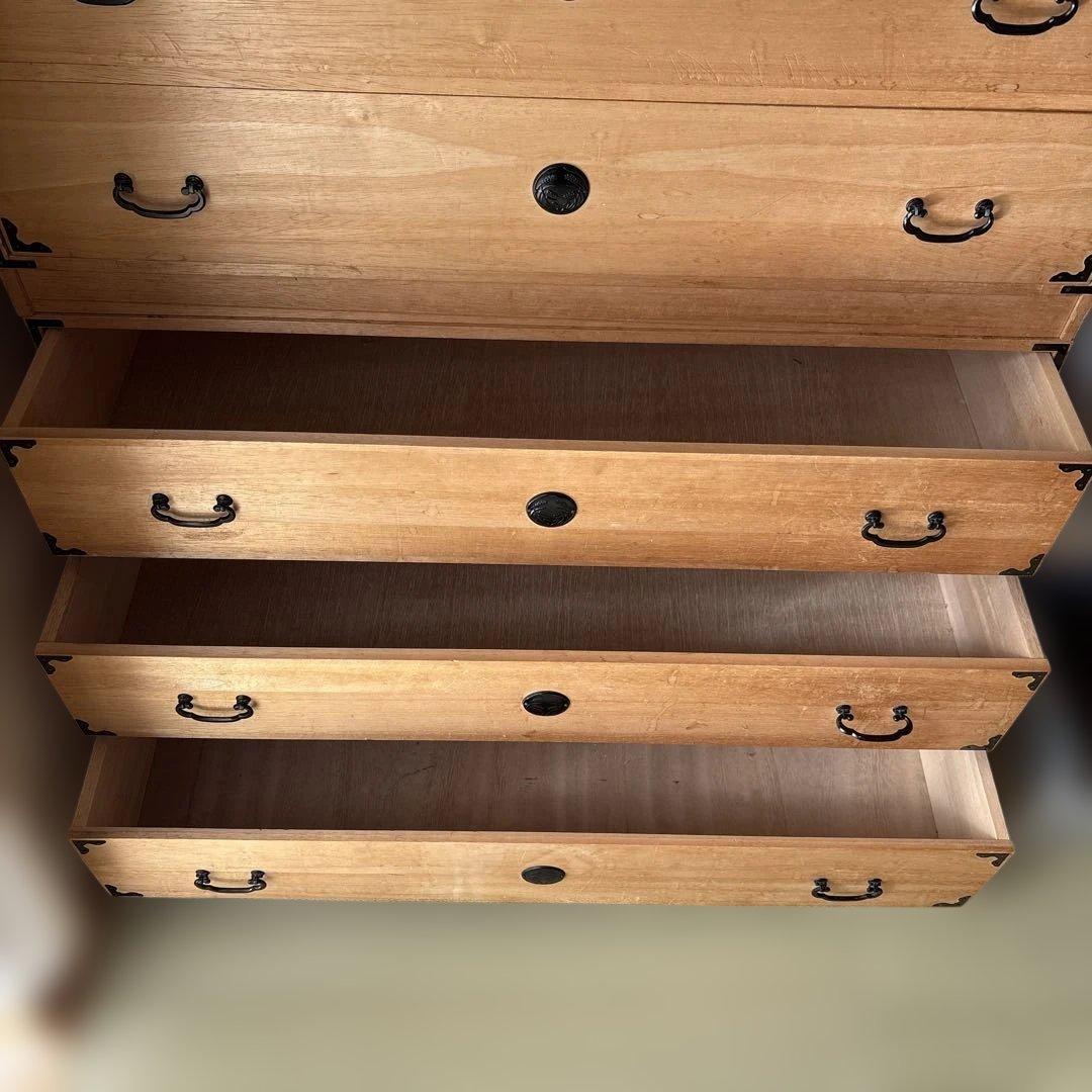 ⭐︎送料込み⭐︎木製和風箪笥 6引き出し アンティーク　　家具　ヴィンテージ