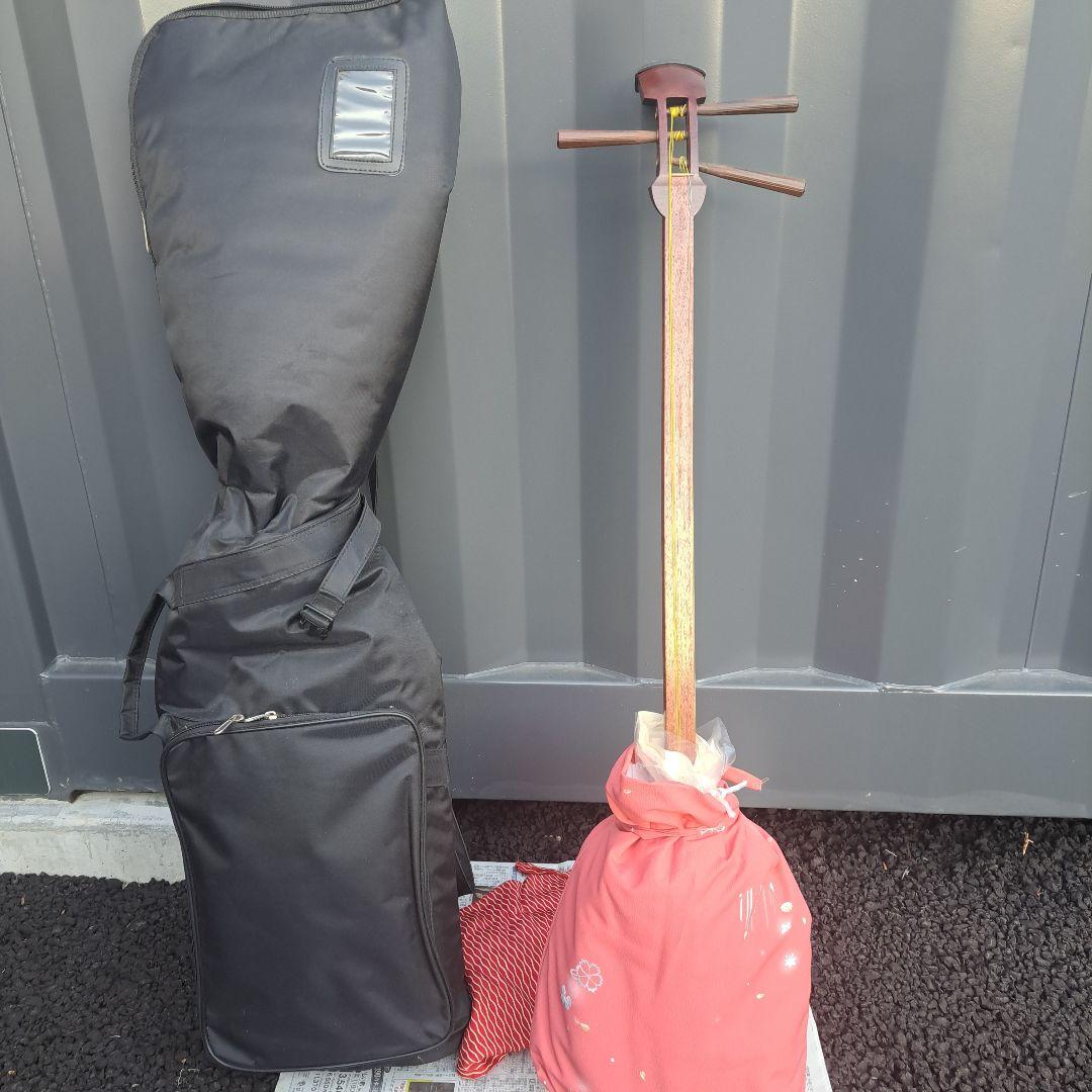 三味線本体とケースセット