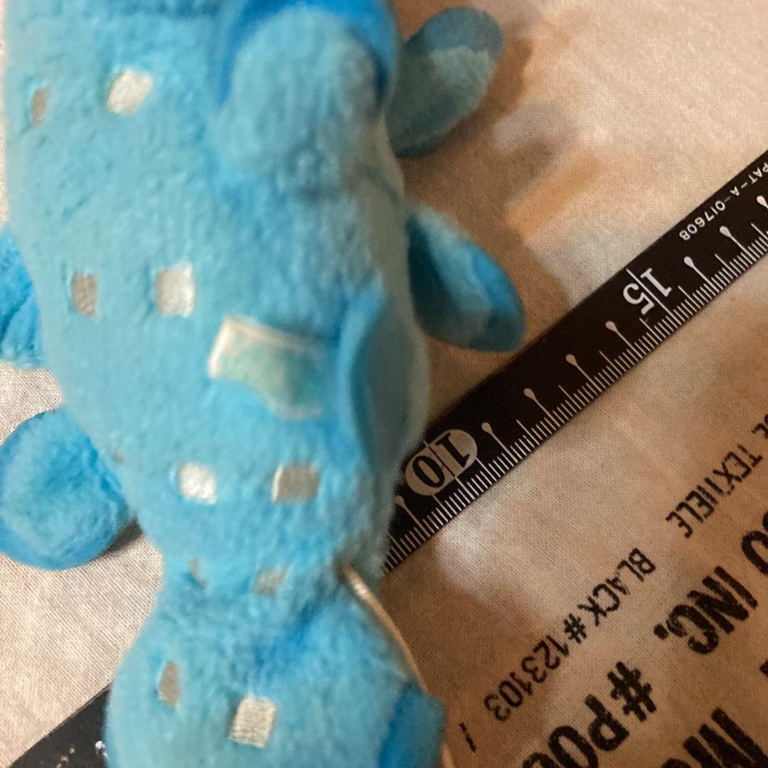 ぷるるんマリン　シーラカンス　ヒモ引っ張りブルブル　綺麗目