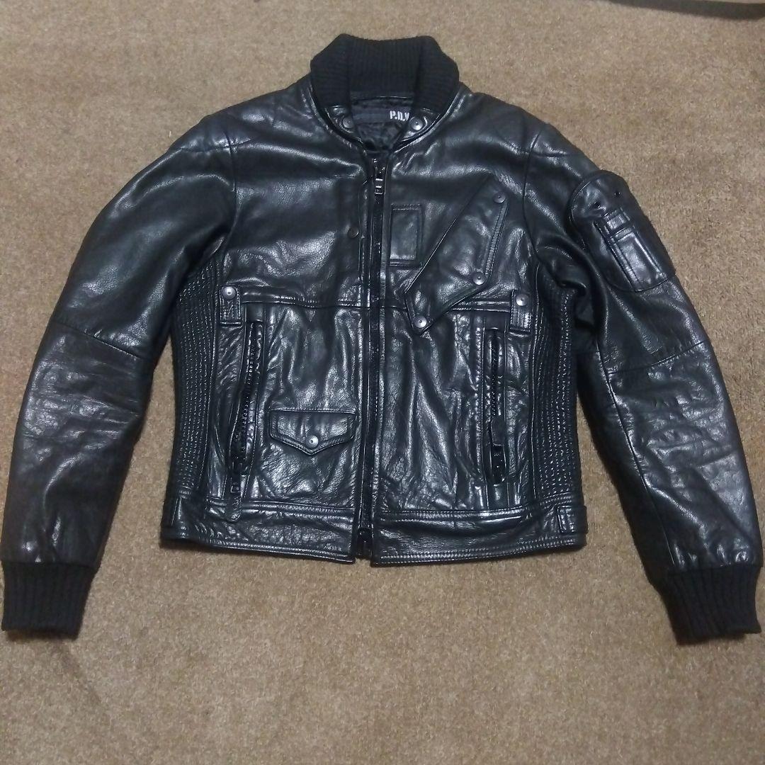 AVIREX アヴィレックス P.D.W. 牛革レザー スワットレザージャケット