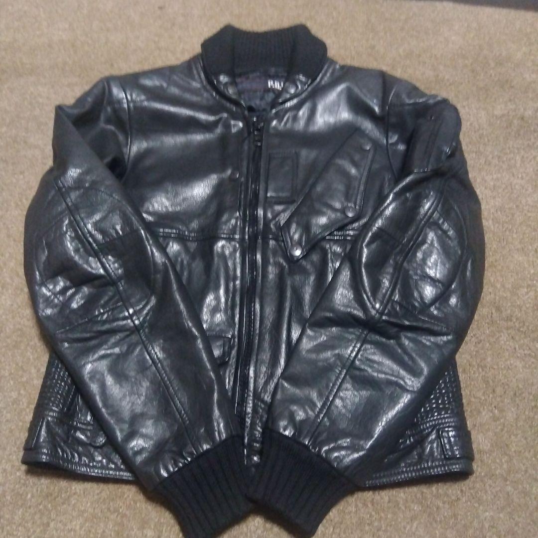 AVIREX アヴィレックス P.D.W. 牛革レザー スワットレザージャケット