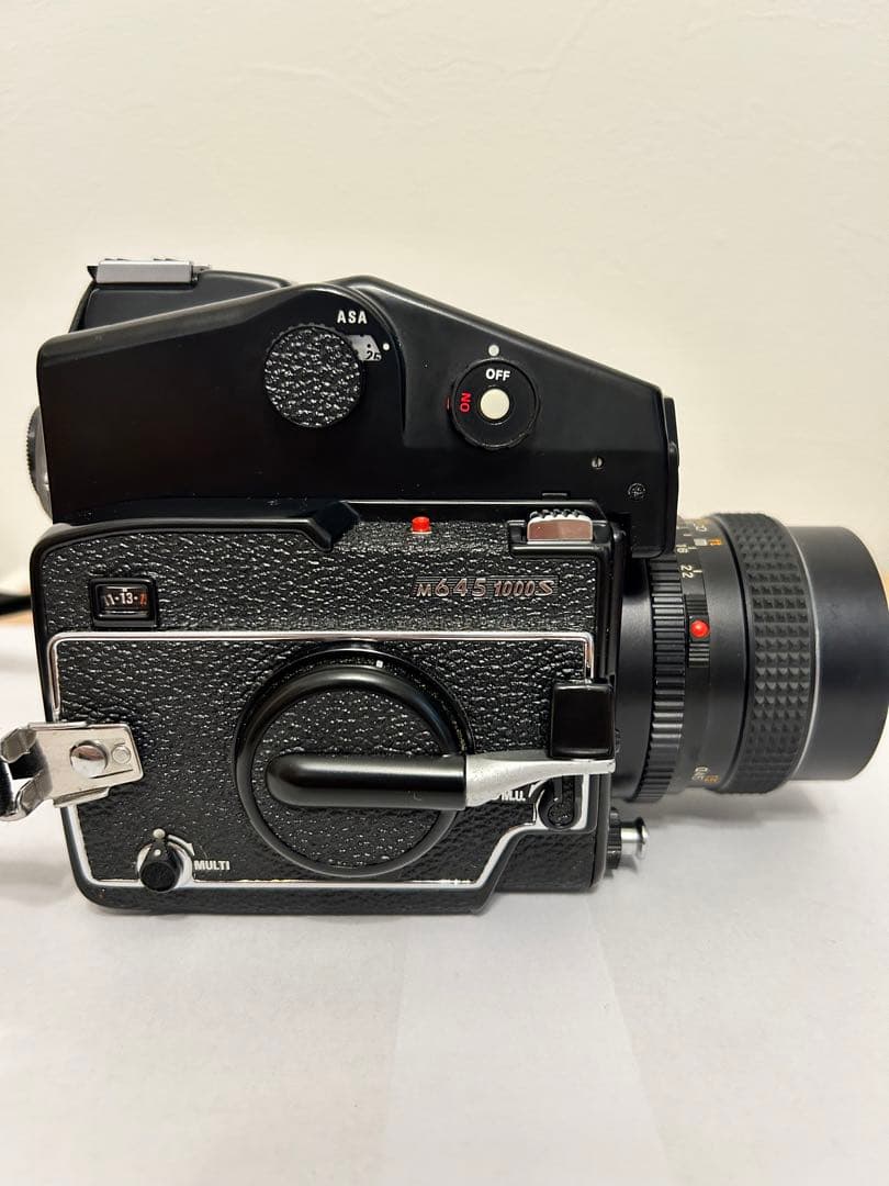 希少 MAMIYA 645 フィルムカメラ 説明書付き
