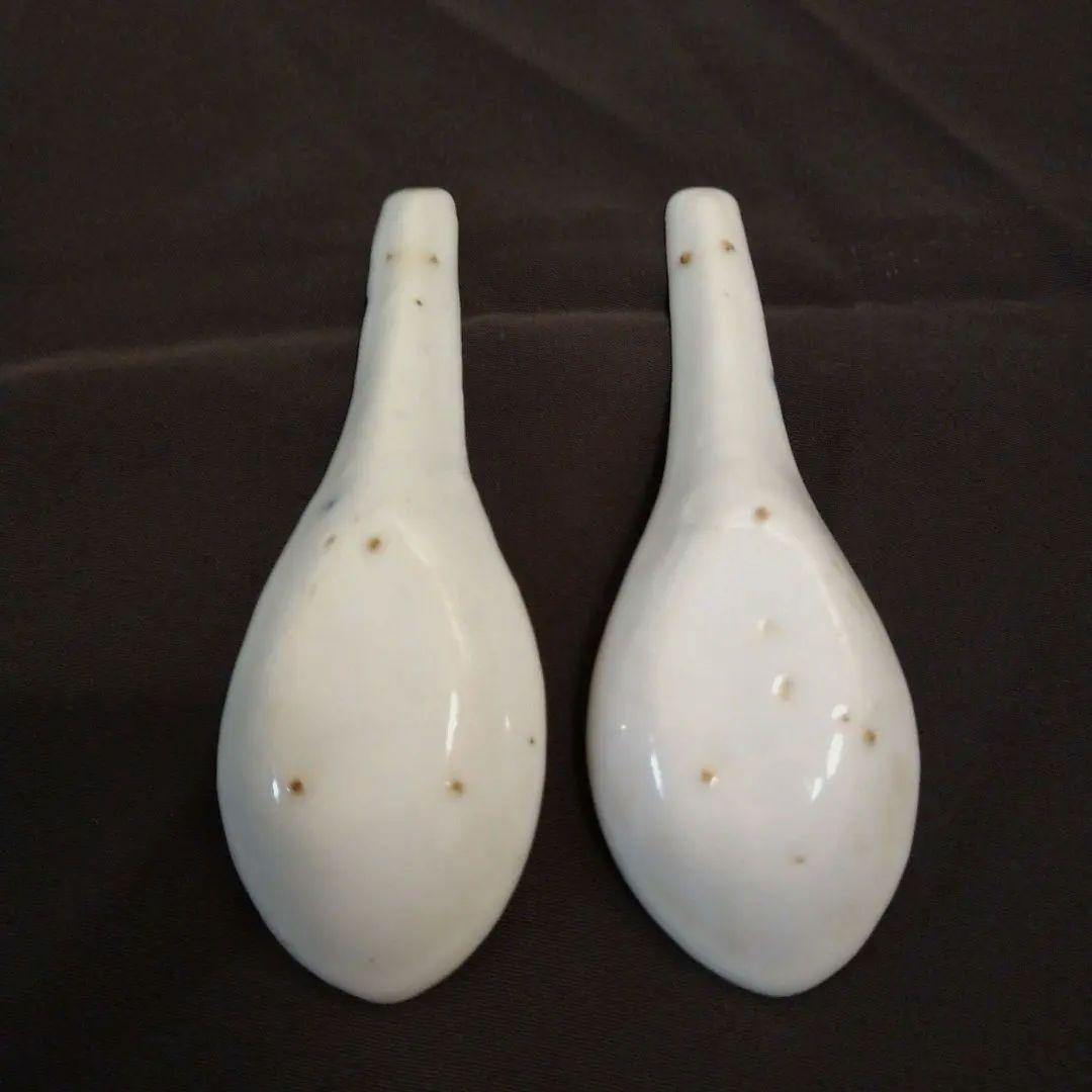 清朝　青花草　古蓮華　古玩　中国　骨董