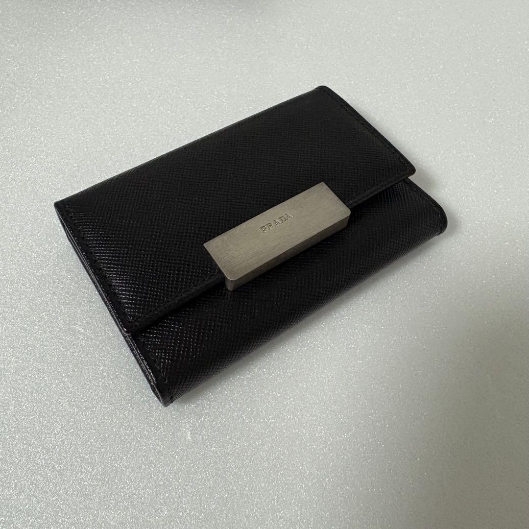 小物 10s prada archive leather key&card case