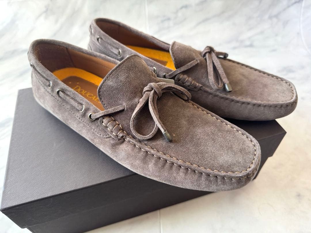 【新品未使用】DOUCAL'S【デュカルス】ドライビングシューズ
