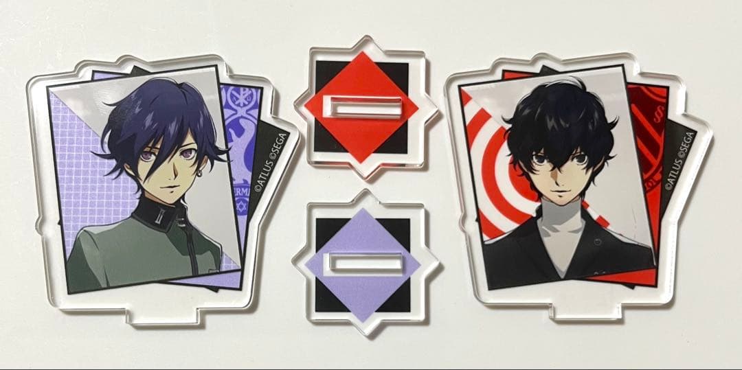 ペルソナ5 缶バッジ アクリルスタンド 5点セット