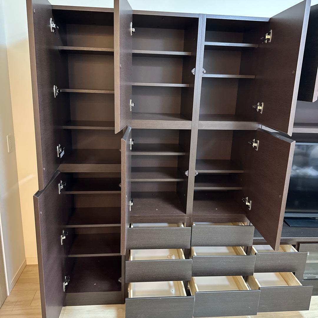 ニトリテレビ台ユニット　フルセット