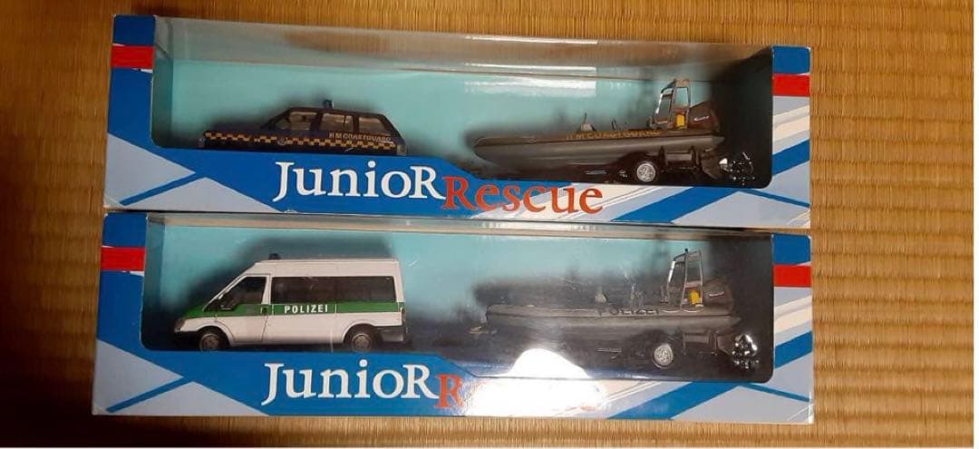 【6台セット】カララマ　ホンウェル　ジュニア　レスキュー　トレーラー　1/43