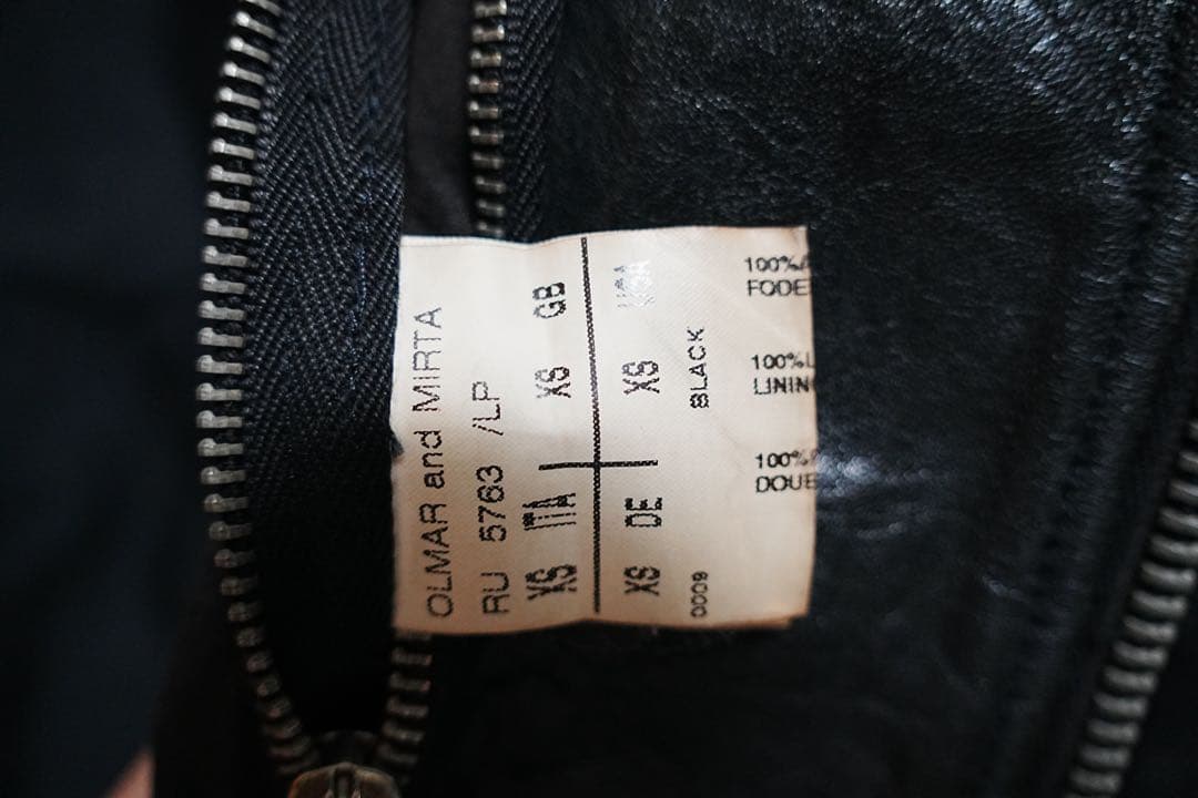 Rick Owens リックオウエンス　ラムレザージャケット　XS