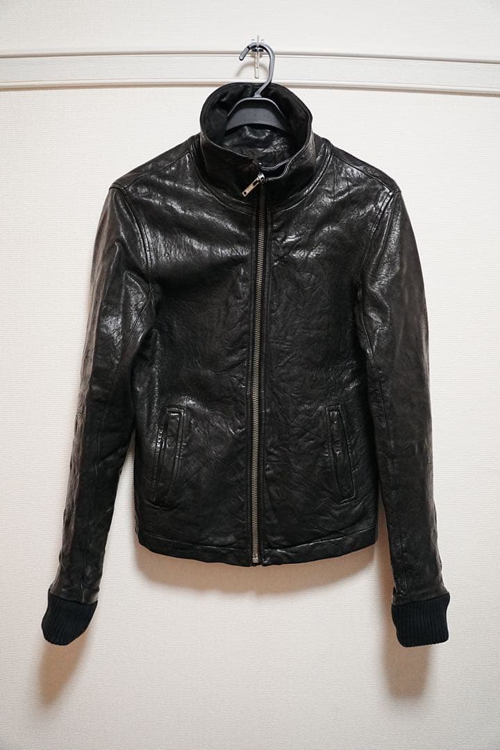 Rick Owens リックオウエンス　ラムレザージャケット　XS