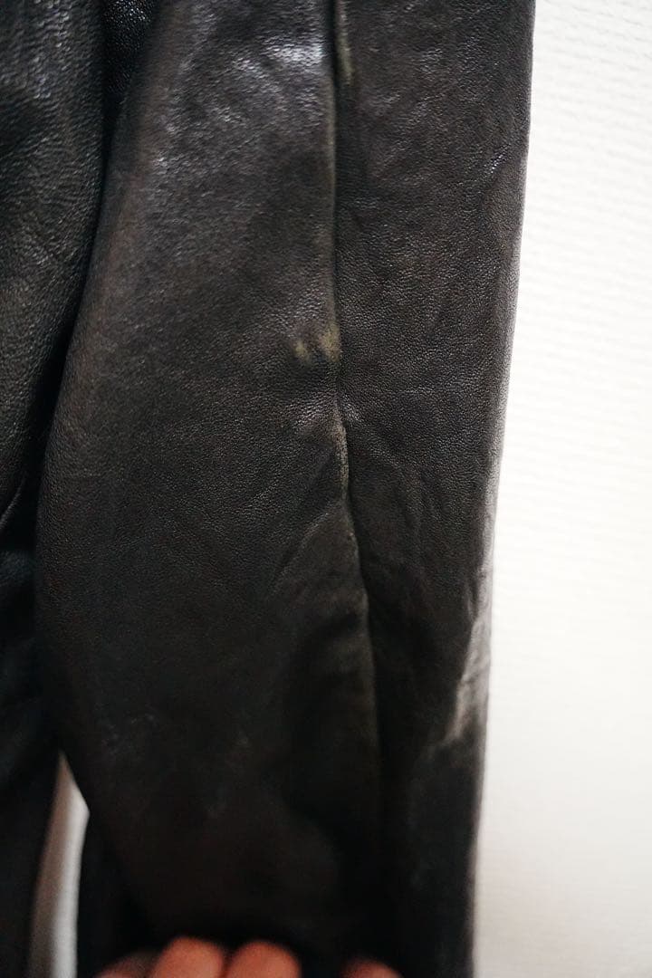 Rick Owens リックオウエンス　ラムレザージャケット　XS