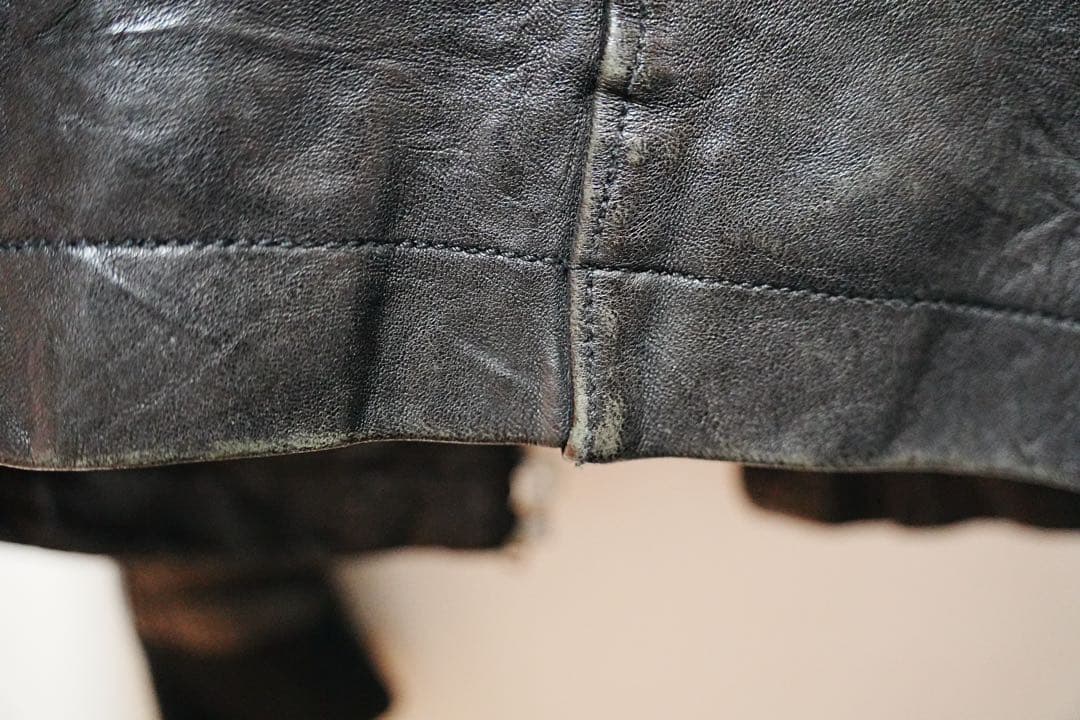 Rick Owens リックオウエンス　ラムレザージャケット　XS