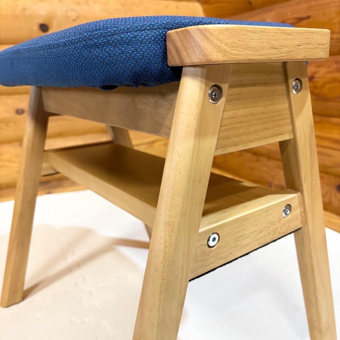 【極美品】無印良品 残反をつかったスタッキングスツー スツール