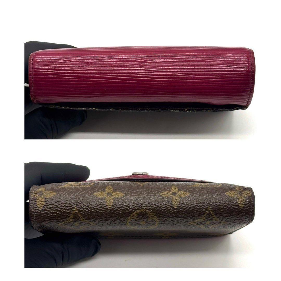 s*様 ルイヴィトン 三つ折り財布 モノグラム ポルトフォイユ・マリールー コン