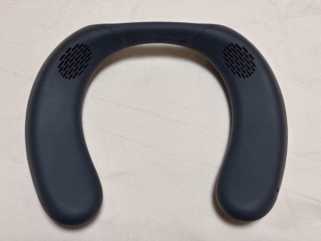 SONY ネックスピーカー（SRS-NS7）ダークグレー