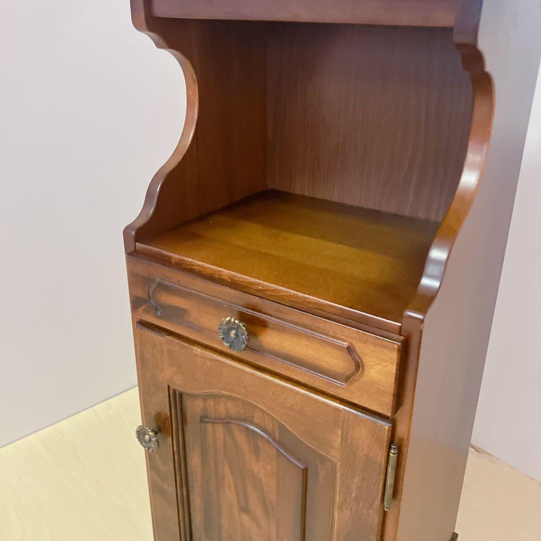 karimoku カリモク コロニアル 電話台、FAX台　サイドチェスト