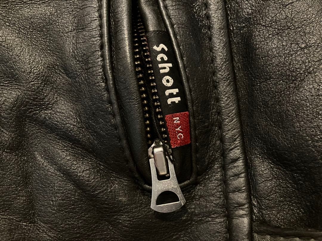 schott シングル　ライダース　クラシックレーサー