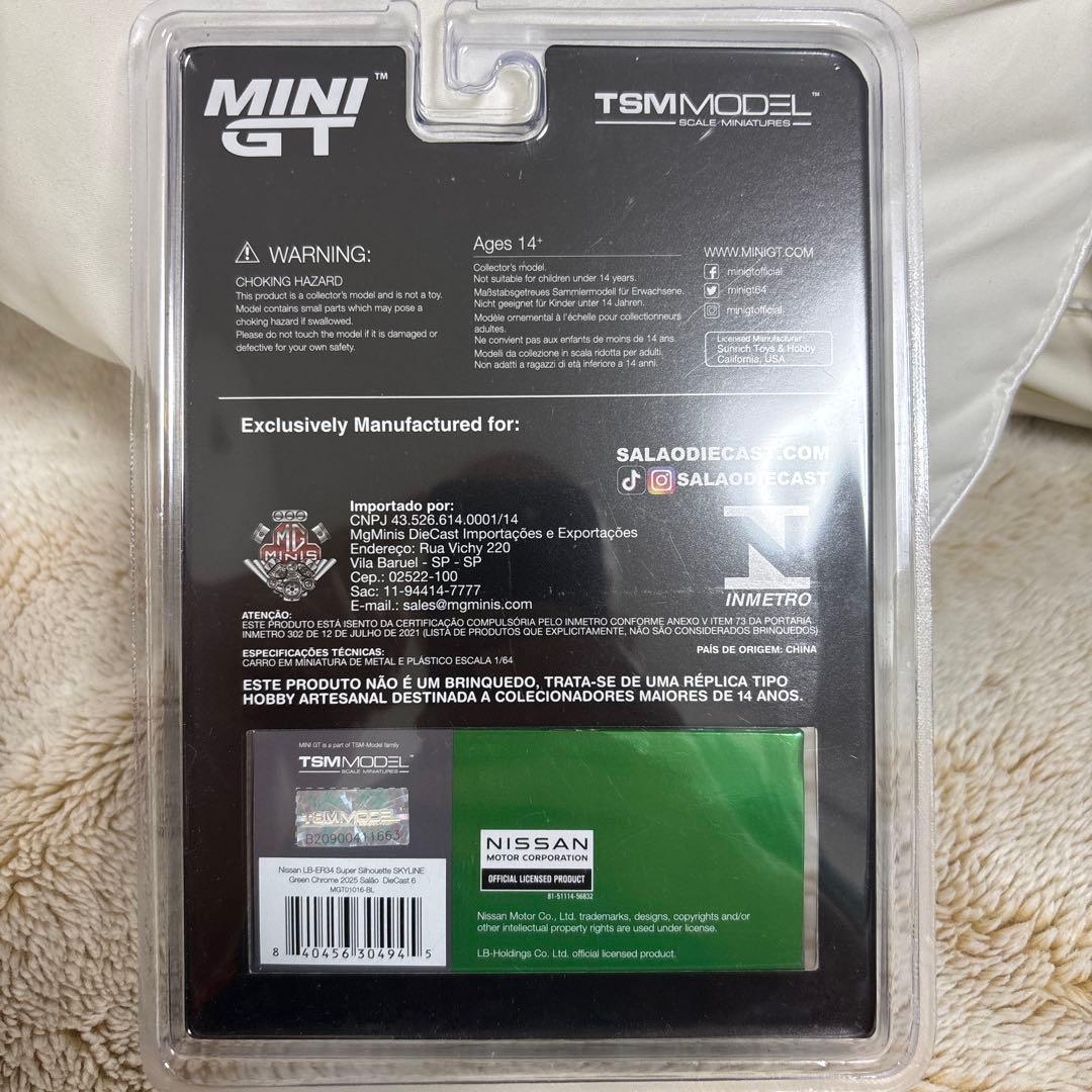 MINI GT LB★WORKS GT-R 34 ブラジルコンベンション