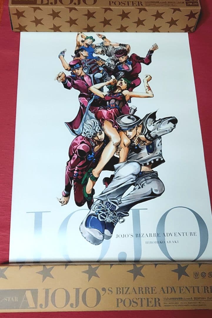 ジョジョの奇妙な冒険 ジョジョ展 ポスター オールスター B2 A B