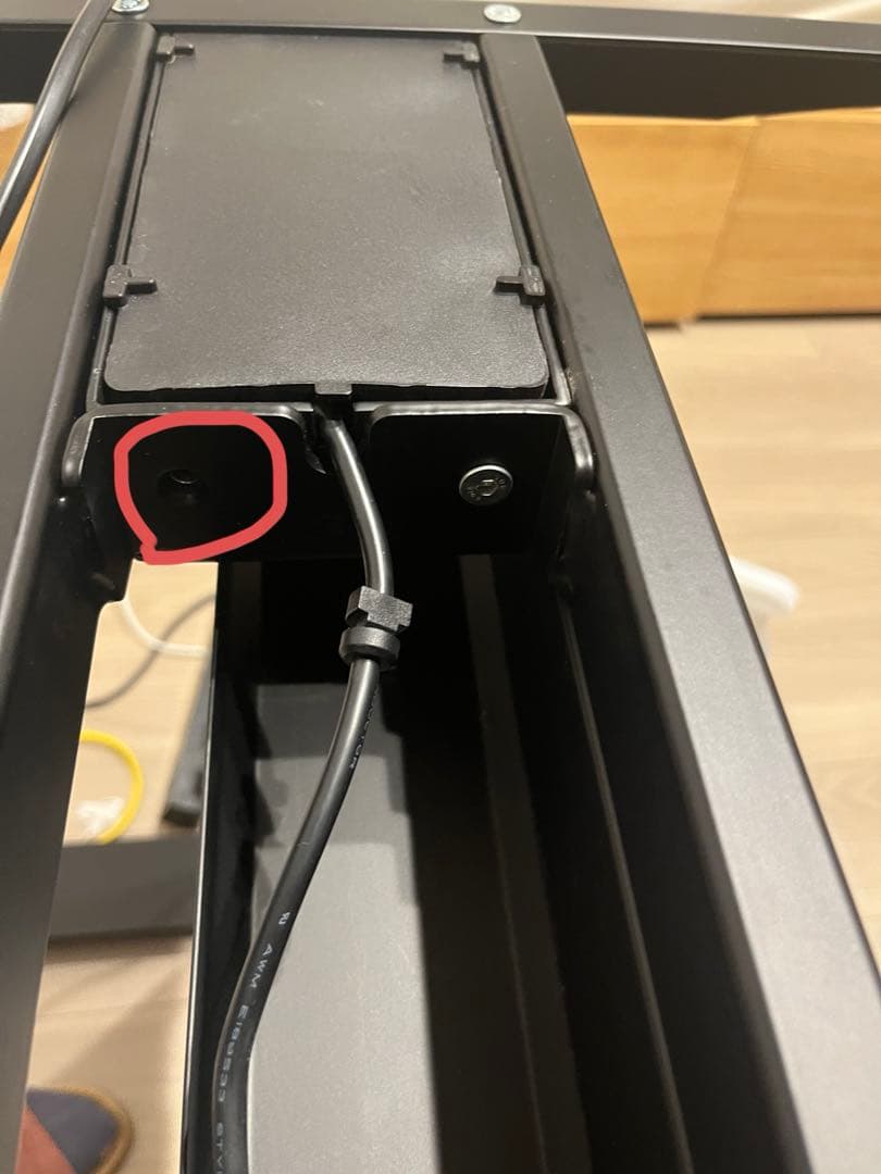 山善 YAMAZEN 昇降デスク　ブラック