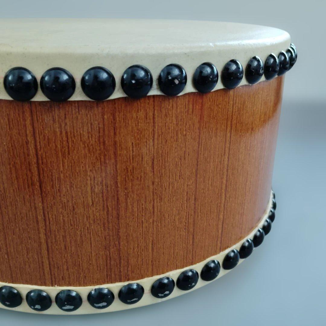 和太鼓　平太鼓　バチ・台付きセット　φ27cm 中サイズ　太鼓達人