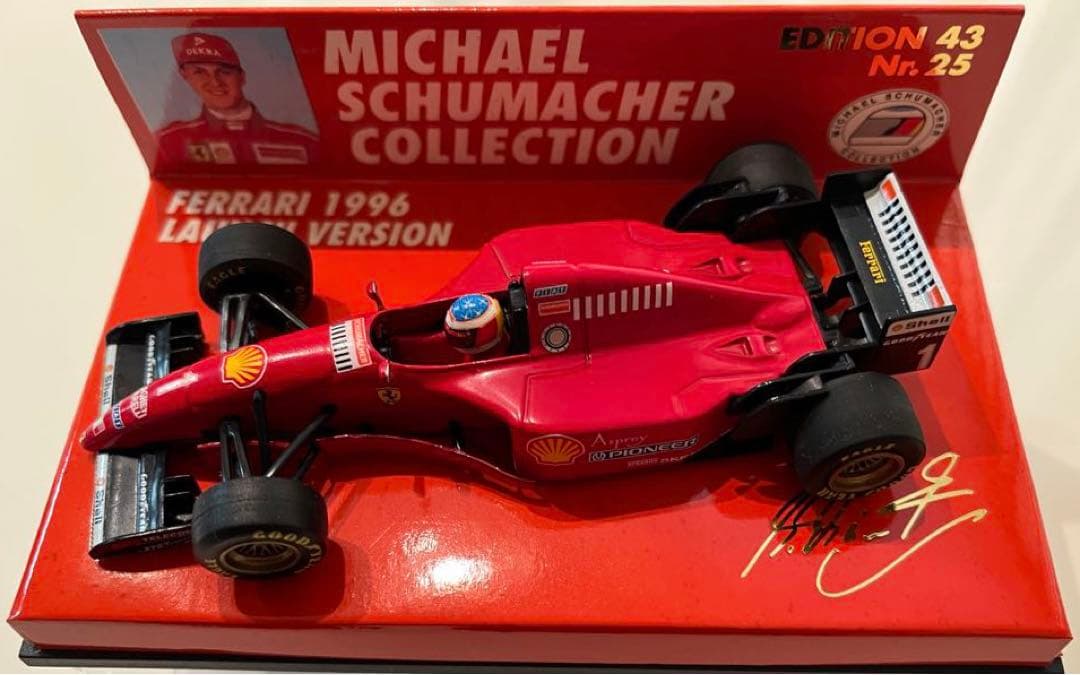 ミニチャンプスなど　F1 ミニカー　シューマッハー、ヴィルヌーブ、佐藤琢磨