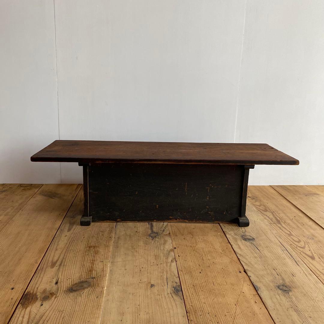 専用 アンティーク ローテーブル 展示台 飾り台 無垢材 z735