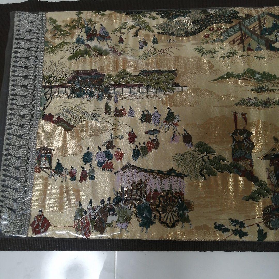 新品　西陣織　テーブルセンター　京都三大祭　葵祭▪祇園祭▪時代祭　匿名配送