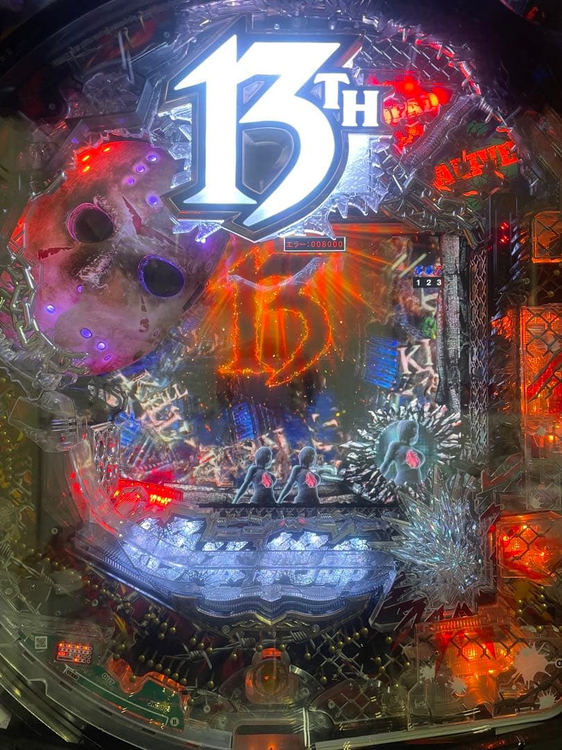 パチンコセル　P13日の金曜日GLA 中古　無加工　甘デジ　西陣