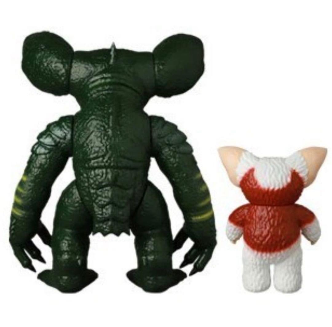 メディコムトイ　安楽安作　グレムリン(ミニギズモ付き) ソフビ