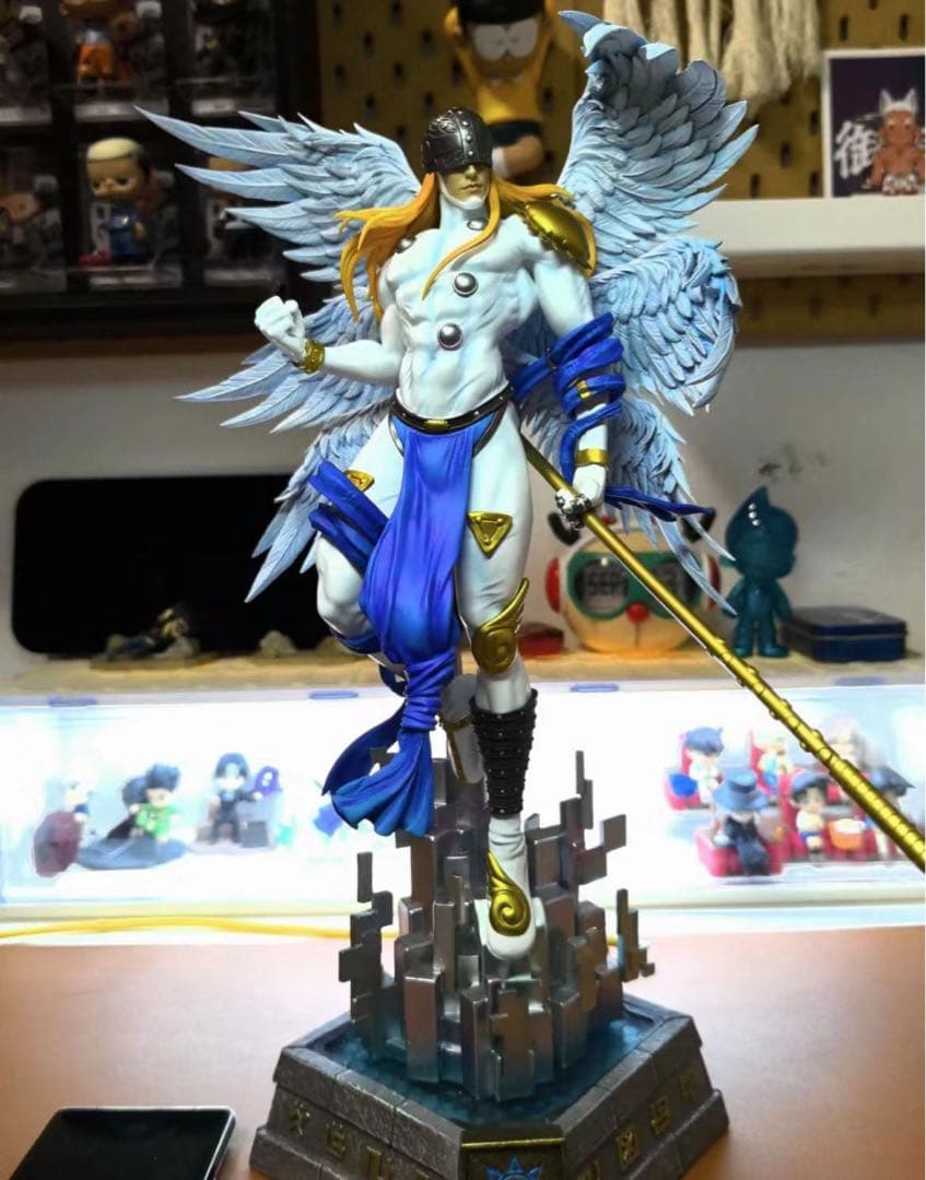 デジモンアドベンチャー エンジェモンフィギュア ガレージキットガレキスタチュー