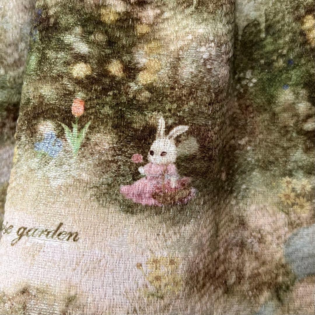 yukiemon＿テキスタイルミドルスカート新品タグ付きM