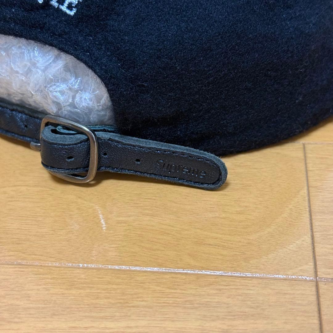 Supreme Wool S Logo 6-Panel ブラック 19aw