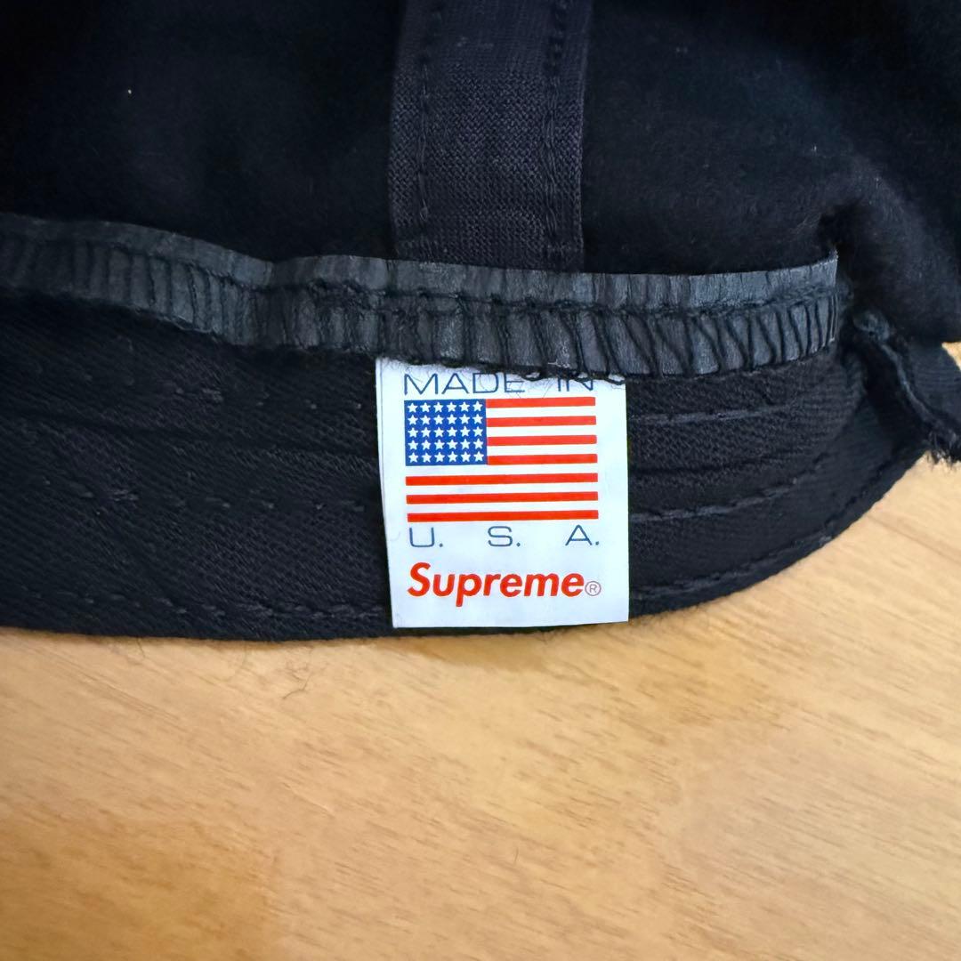 Supreme Wool S Logo 6-Panel ブラック 19aw
