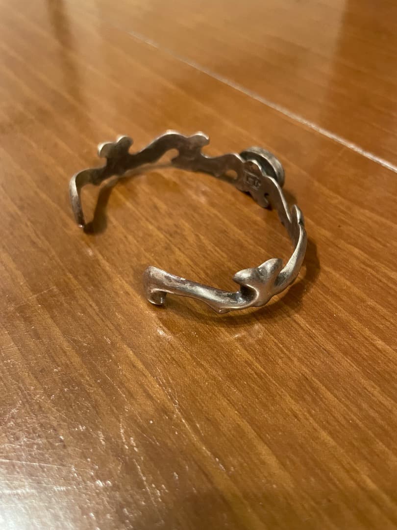 ナバホ　ターコイズ バングル Navajo sterling silver925