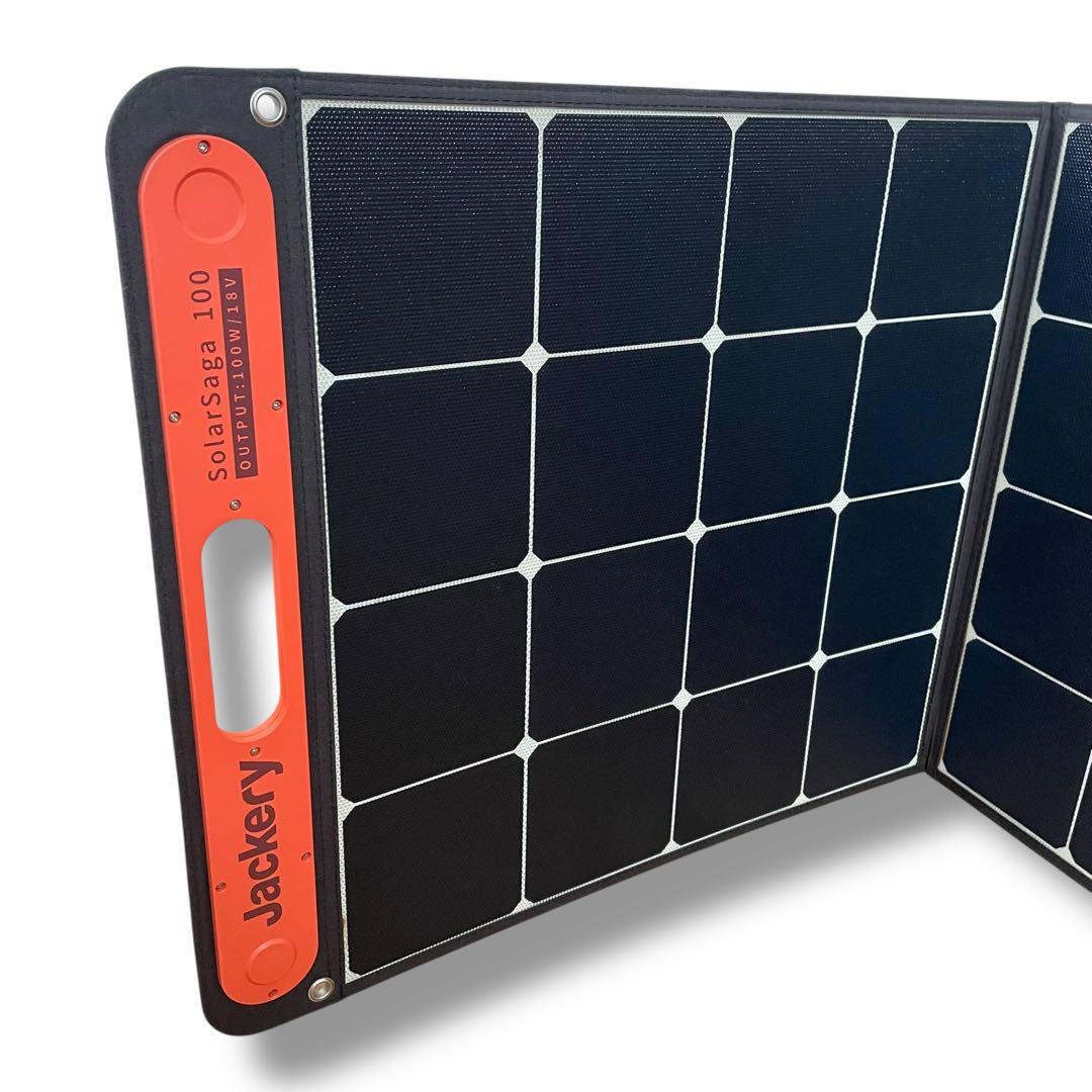 美品Jackery SolarSaga100ジャクリ ソーラーパネル 100W