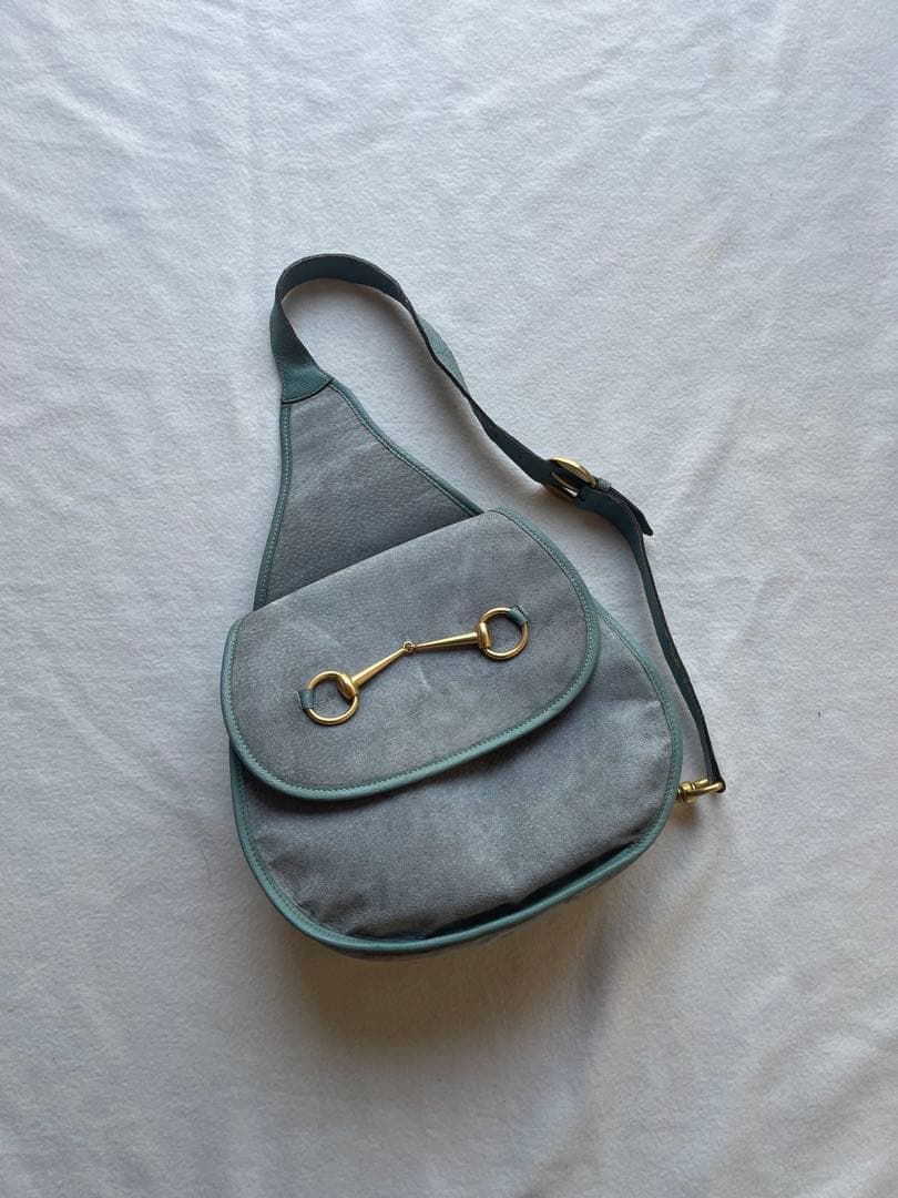 （極希少）OLD GUCCI グッチ　ホースビット　ワンショルダーバッグ